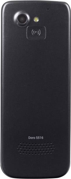 doro 5516 Téléphone portable pour séniors avec station de charge, Touche SOS graphite-7