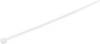 TRU COMPONENTS 1577917 Serre-câble 80 mm 1.90 mm blanc stabilisé à la chaleur 100 pc(s)