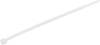 TRU COMPONENTS 1577945 Serre-câble 120 mm 2.50 mm blanc stabilisé à la chaleur 100 pc(s)