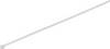 TRU COMPONENTS 1577949 Serre-câble 200 mm 2.50 mm blanc stabilisé à la chaleur 100 pc(s)
