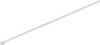 TRU COMPONENTS 1577955 Serre-câble 180 mm 2.80 mm blanc stabilisé à la chaleur 100 pc(s)