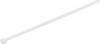 TRU COMPONENTS 1577979 Serre-câble 150 mm 3.60 mm blanc stabilisé à la chaleur 100 pc(s)