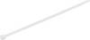 TRU COMPONENTS 1577981 Serre-câble 250 mm 3.50 mm blanc stabilisé à la chaleur 100 pc(s)