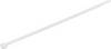 TRU COMPONENTS 1577983 Serre-câble 300 mm 3.50 mm blanc stabilisé à la chaleur 100 pc(s)