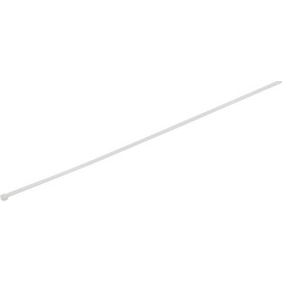 TRU COMPONENTS 1577991 Serre-câble 350 mm 3.60 mm blanc stabilisé à la chaleur 100 pc(s)-0
