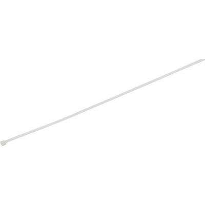 TRU COMPONENTS 1578007  Serre-câble 350 mm 4.60 mm blanc stabilisé à la chaleur 100 pc(s)