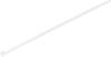 TRU COMPONENTS 1578029 Serre-câble 450 mm 4.80 mm blanc stabilisé à la chaleur 100 pc(s)