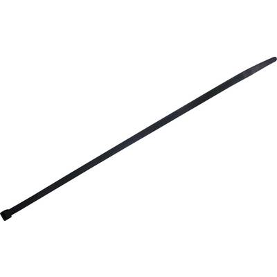 TRU COMPONENTS 1578070 Serre-câble 500 mm 7.20 mm noir stabilisé à la chaleur 100 pc(s)-0