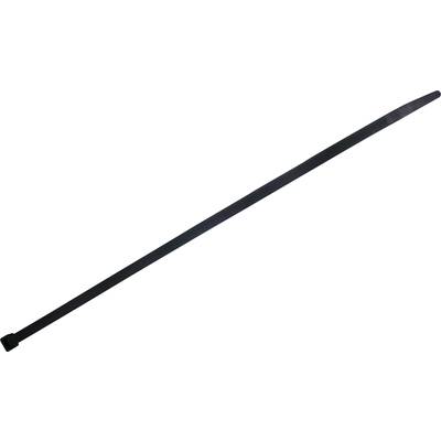 TRU COMPONENTS 1578096 Serre-câble 650 mm 8.80 mm noir stabilisé à la chaleur 100 pc(s)-0