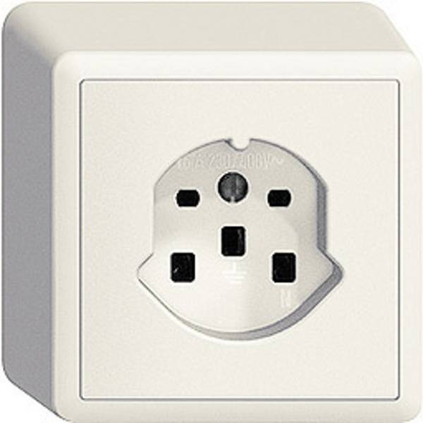 Edizio by Feller simple Insert Prise de courant EDIZIOdue blanc 8725.FX.54.61 1 pc(s)