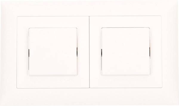 Edizio by Feller  Insert Interrupteur et prise EDIZIOdue blanc 129520 1 pc(s)