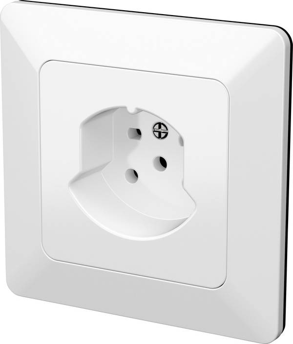 Modino Priamos simple Insert Prise de courant Priamos blanc 140030 1 pc(s)