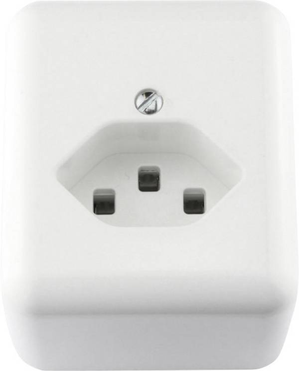 MICA simple Insert Prise de courant Mica blanc 132491 1 pc(s)