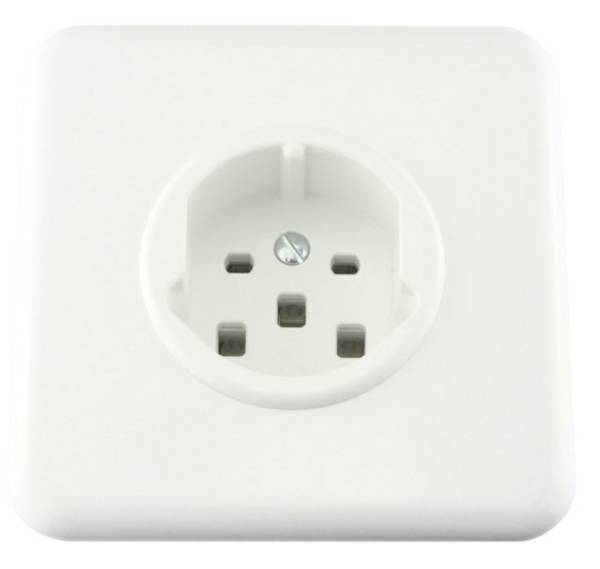 MICA simple Insert Prise de courant Mica blanc 132492 1 pc(s)