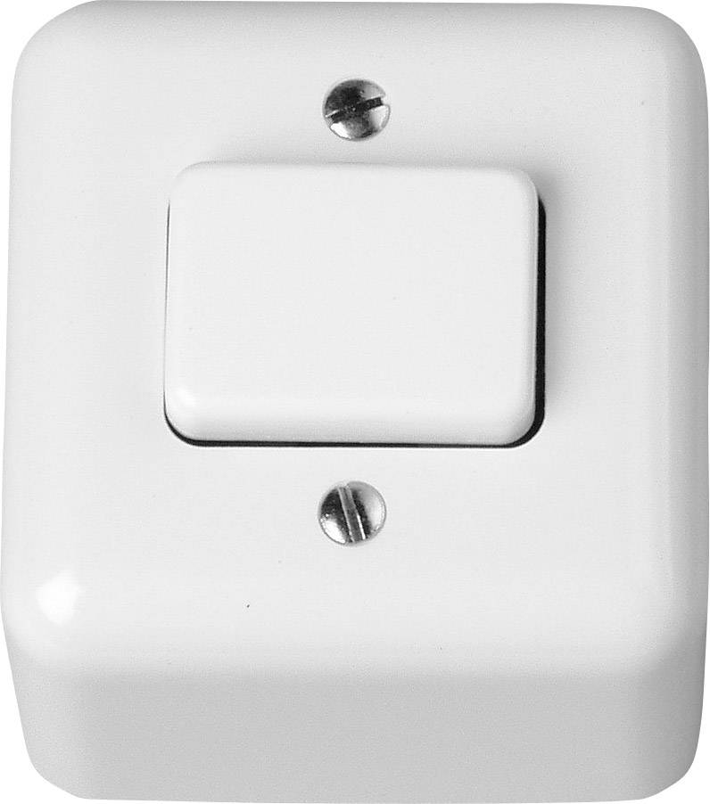 MICA simple Insert Interrupteur va-et-vient Mica blanc 127219 1 pc(s)
