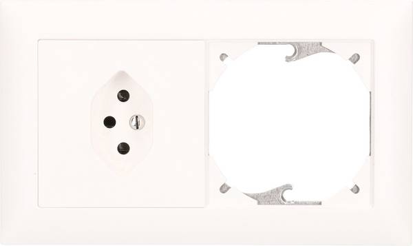 Edizio by Feller  Cache  EDIZIOdue blanc 129489 1 pc(s)