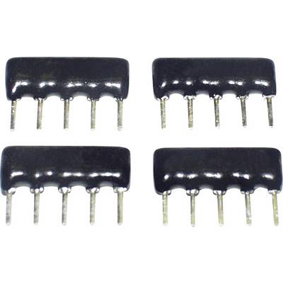 TANCAP SIP-A05-223G SIP-A05-223G Résistance à couche épaisse 22 kΩ THT SIP-5 0.125 W 1 pc(s)-0