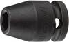 Hazet 880S-8 880S-8 6 pans extérieurs Douille pour perceuse à percussion 8 mm 3/8" (10 mm)