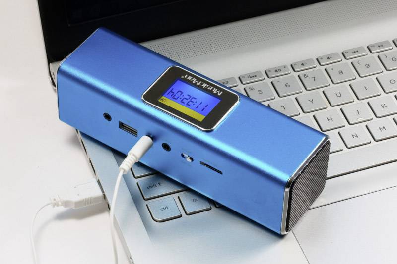 Technaxx Musicman BT-X29 Enceinte Bluetooth bleu-1