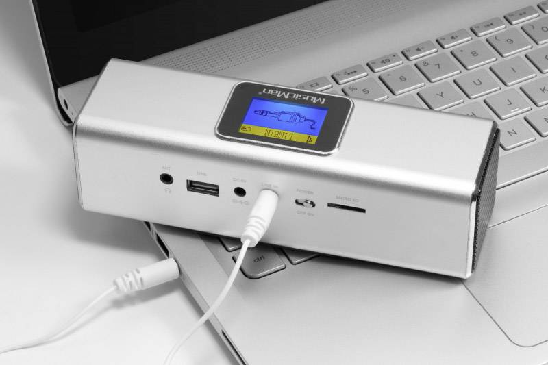 Technaxx Musicman BT-X29 Enceinte Bluetooth argent-1