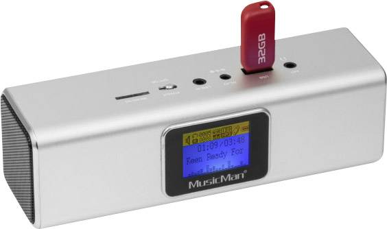 Technaxx Musicman BT-X29 Enceinte Bluetooth argent-4