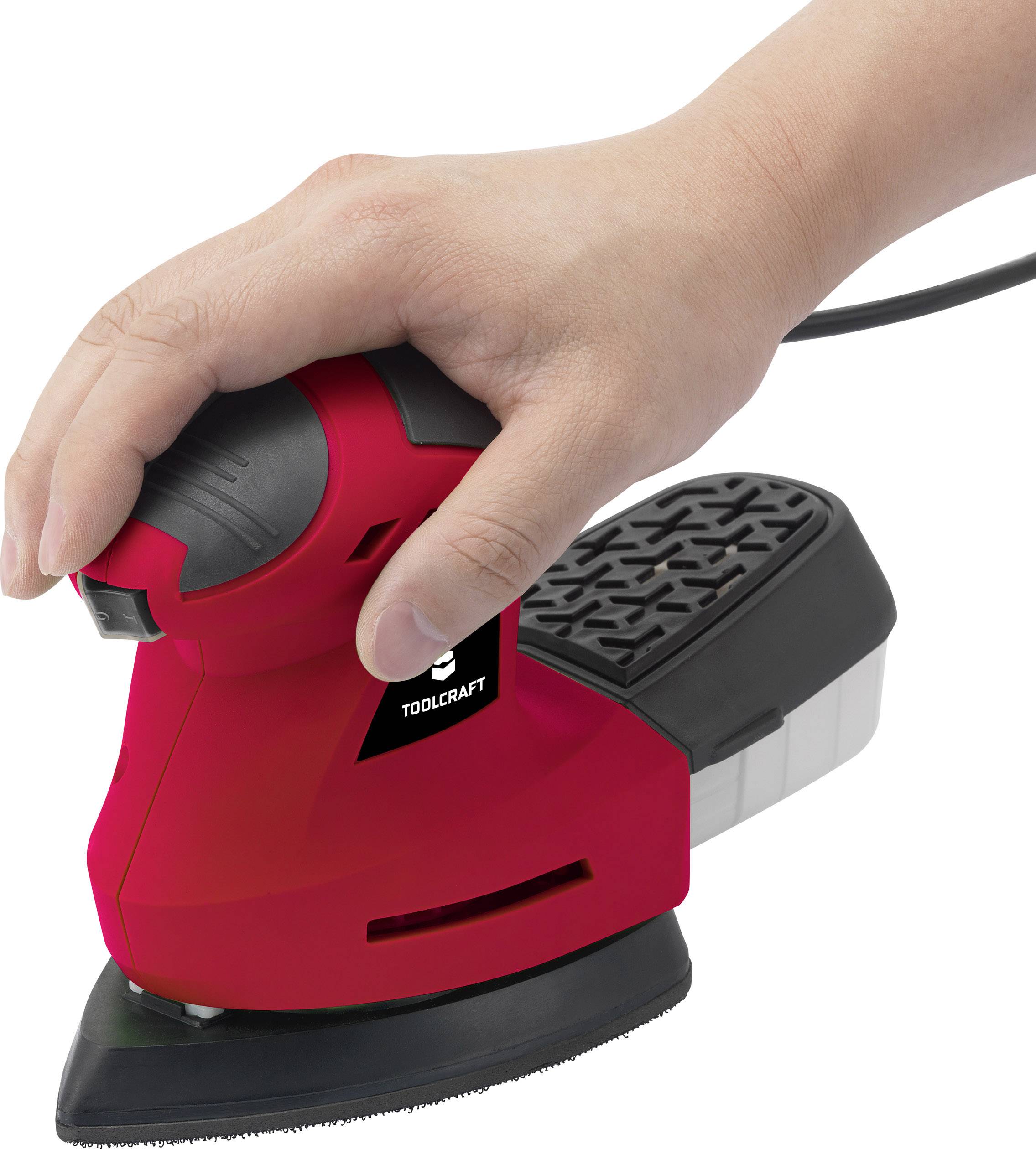 TOOLCRAFT T-MS 200 W 1582582 Ponceuse multi + accessoires 200 W 150 x 150 x 100 mm-3