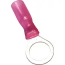 TRU COMPONENTS 1583108 Cosse à oeillet avec gaine thermorétractable Section max.=1.50 mm² partiellement isolé rouge 1 pc