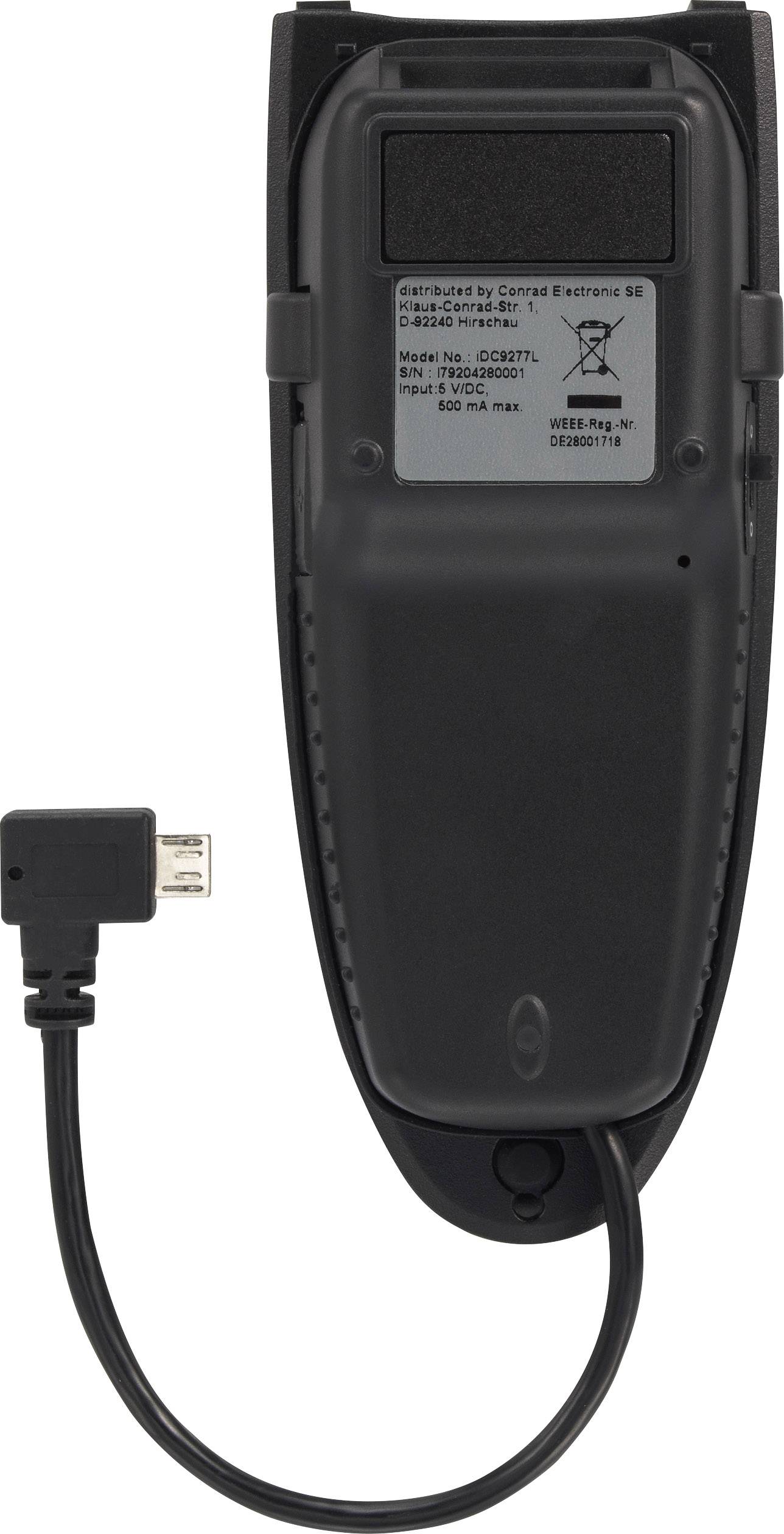 Lecteur de code-barres 2D Renkforce RF-IDC9277L Bluetooth noir-2