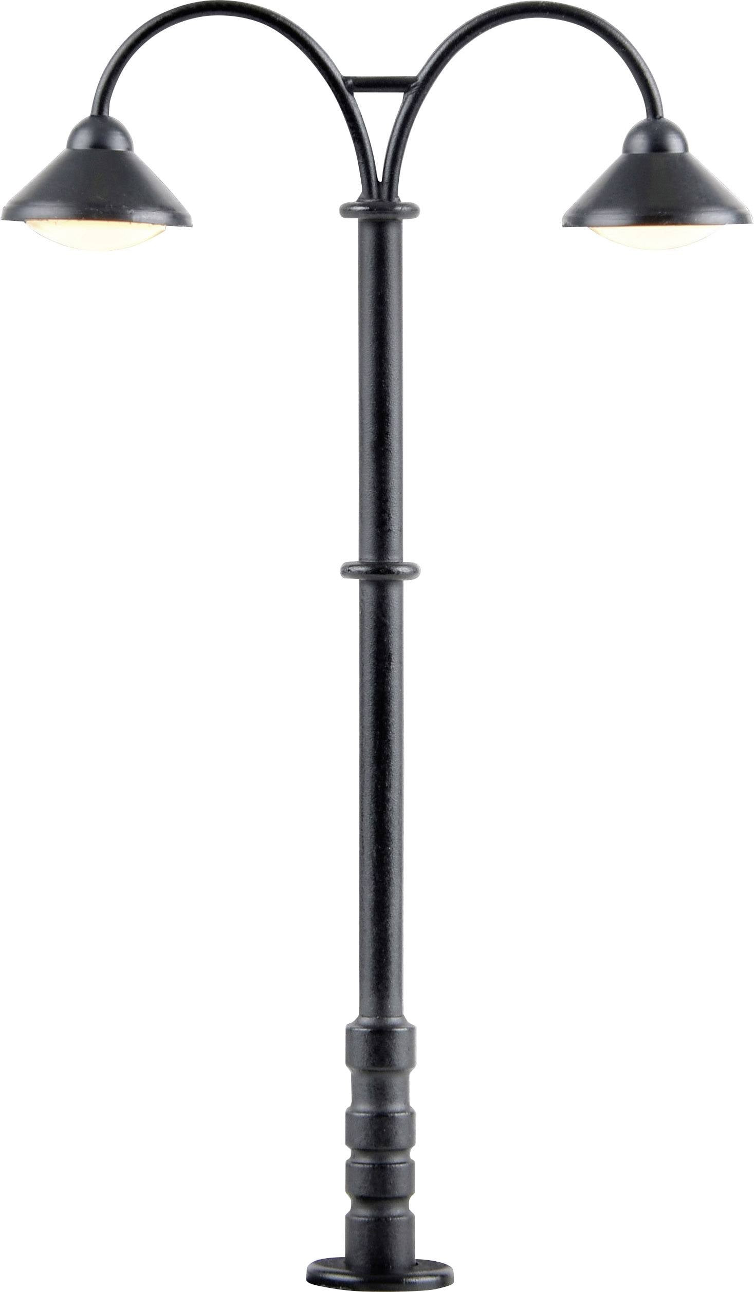 Viessmann Modelltechnik H0 Luminaire de quai de gare double modèle fini 6109 1 pc(s)