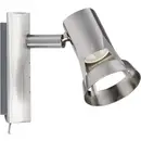 Paulmann Teja 66698 Projecteur mural GU10 10 W LED nickel (satiné)