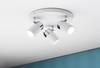 Paulmann Zyli 66712 Plafonnier de salle de bain 30 W blanc, chrome