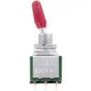 TRU COMPONENTS TC-MK225 TC-MK225 Interrupteur à levier 125 V/AC 2 x On/On à accrochage 1 pc(s)