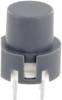 TRU COMPONENTS TC-D6GR TC-D6GR Touche de contact 35 V/DC 0.01 A à rappel 1 pc(s)