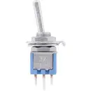 TRU COMPONENTS TC-MK245 TC-MK245 Interrupteur à levier 2 x On/On à accrochage 1 pc(s)