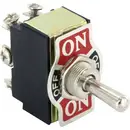 TRU COMPONENTS TC-GT143 TC-GT143 Interrupteur à levier 125 V/AC 10 A 1 x On/Off/On permanent/0/permanent 1 pc(s)