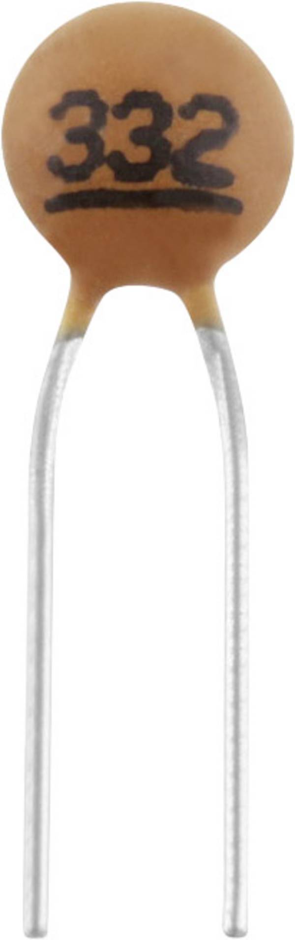 TRU COMPONENTS TC-K3,3NF2 Condensateur céramique THT  3.3 nF 100 V 10 %  1 pc(s)