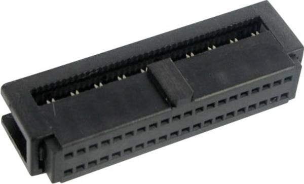 TRU COMPONENTS 1589658 Connecteur fil à carte avec décharge de traction Pas: 1.27 mm Nbr total de pôles: 34 Nbr de rangées: 2 1 pc(s)