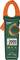 Multimètre numérique à pince ampèremétrique 'EXTECH MA445', vert foncé avec poignées oranges, affichant la valeur 399,9 sur l'écran. Mesure les courants AC/DC.