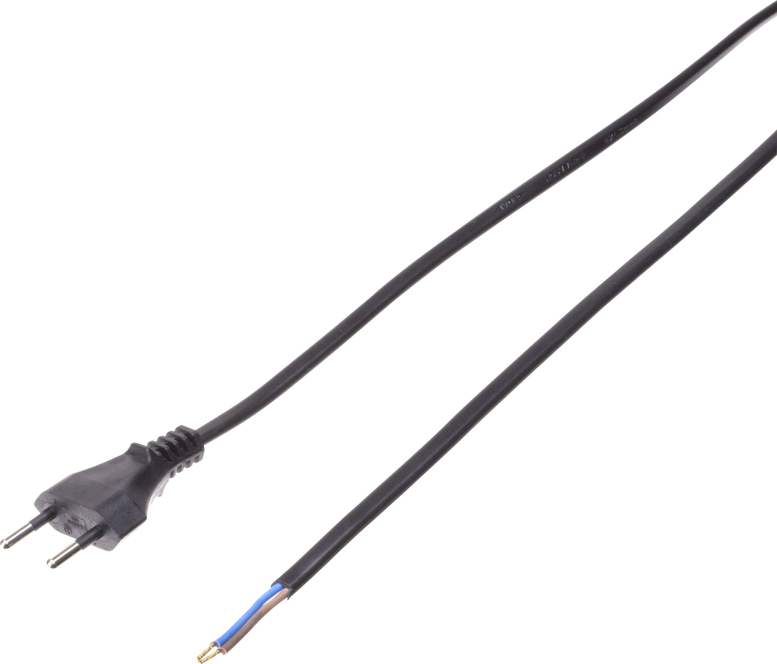 Max Hauri 114315 alimentation Cordon électrique noir 5.00 m