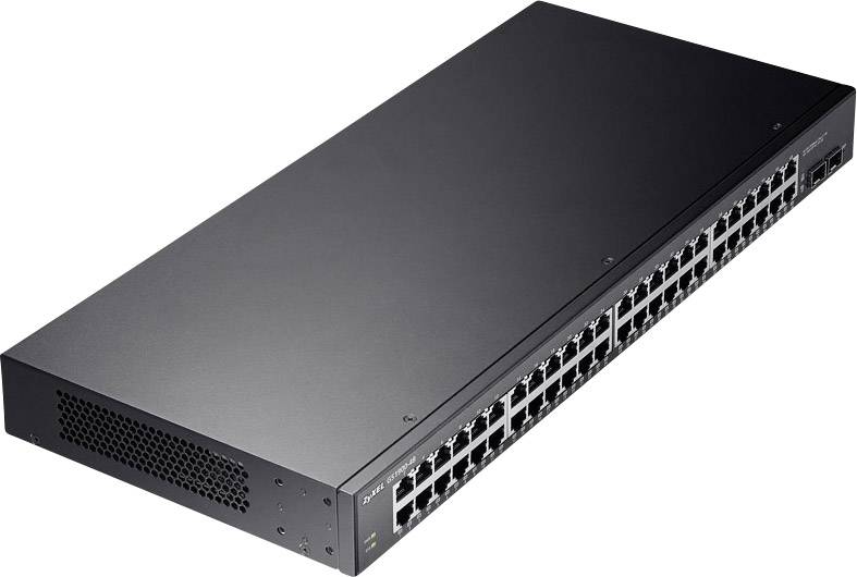 ZyXEL GS1900-48-EU0101F 19" ZyXEL 48x GE GS1900-48 SNMP Switch réseau 19" 48 ports-2
