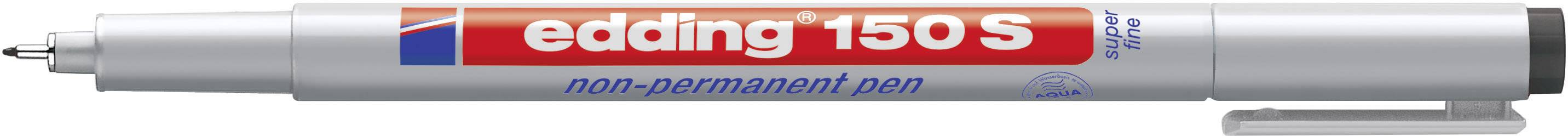 Edding Feutre pour transparent 150 S non-permanent pen 4-150001 noir
