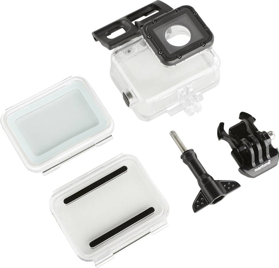 Mantona TouchMagic HERO5 Black Boîtier étanche Adapté pour (GoPro): GoPro Hero 5, GoPro Hero 6, GoPro Hero 7-4
