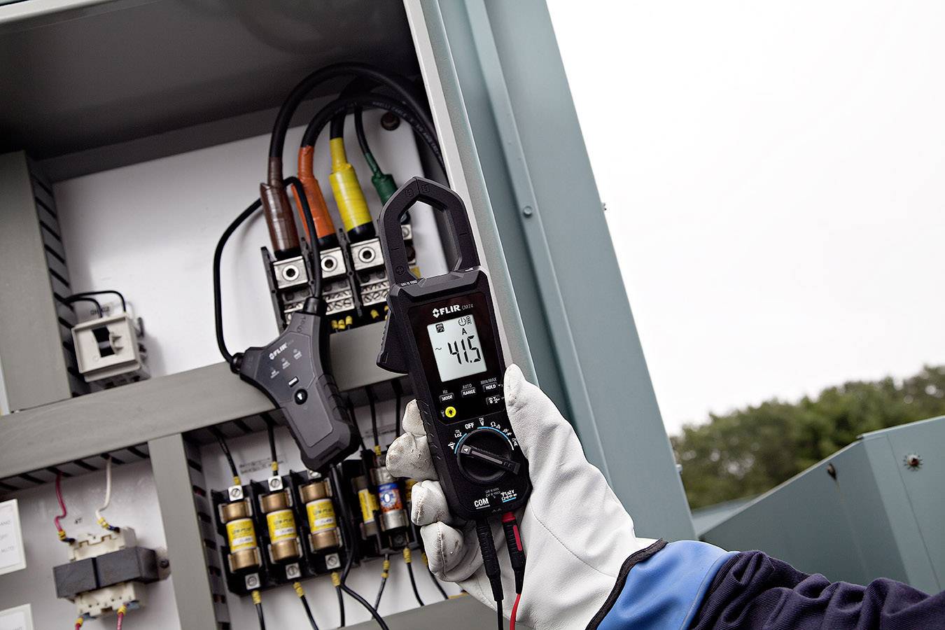 FLIR CM74 Pince ampèremétrique numérique CAT IV 600 V, CAT III 1000 V Affichage (nombre de points): 6000-2