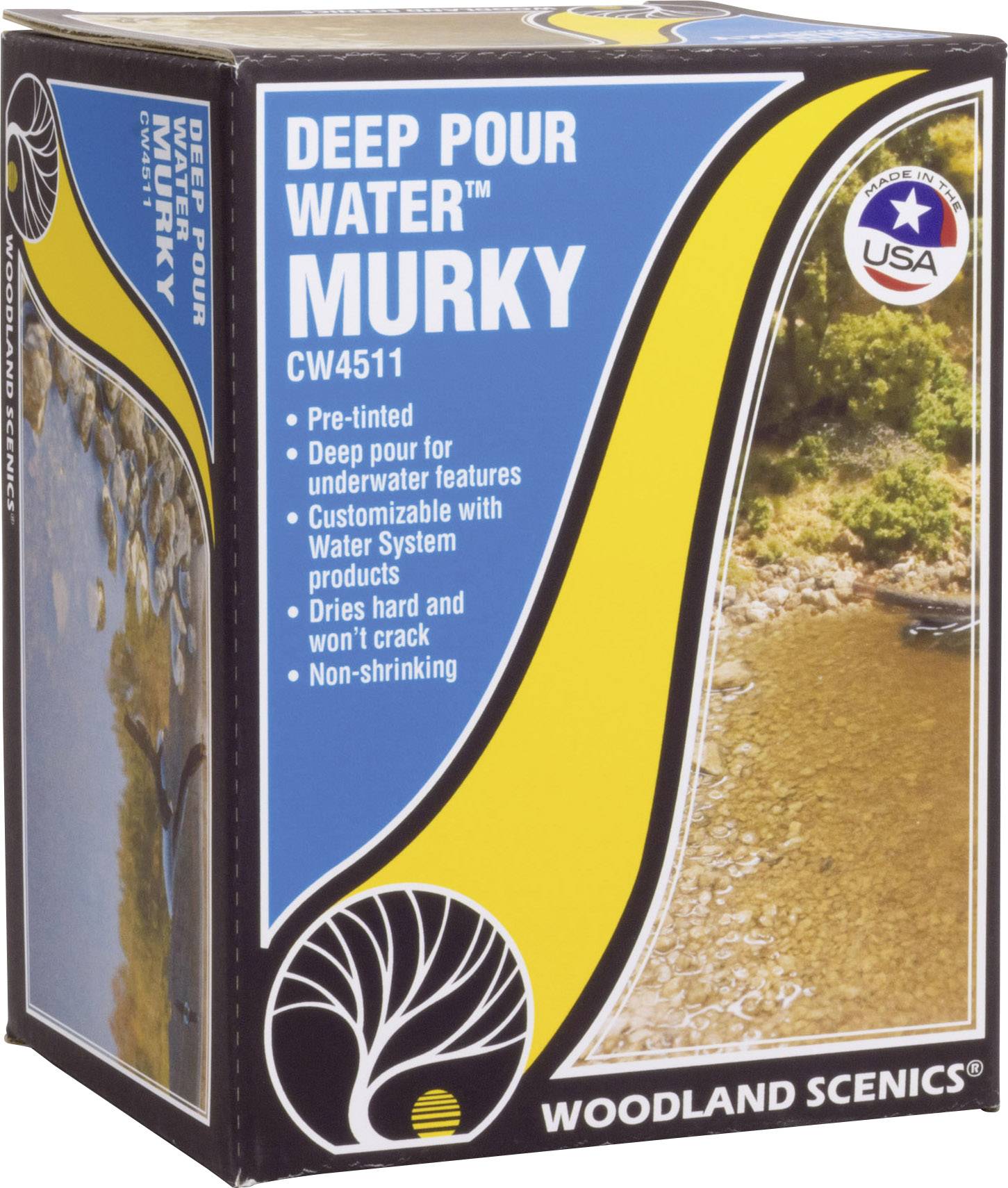 Woodland Scenics WCW4511 Effet d'eau 1 set