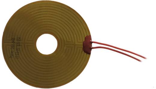 Thermo TECH polyimide Feuille chauffante autocollant 12 V/DC, 12 V/AC 15 W Indice de protection IPX4 (Ø) 90 mm