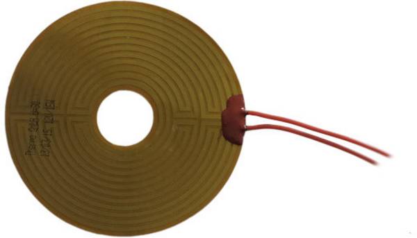 Thermo TECH polyimide Feuille chauffante autocollant 12 V/DC, 12 V/AC 15 W Indice de protection IPX4 (Ø) 90 mm