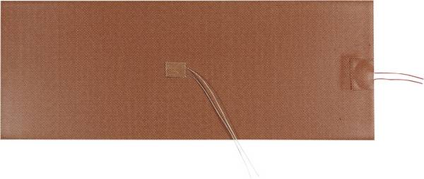 Thermo TECH silicone Feuille chauffante autocollant 230 V/DC, 230 V/AC 1200 W Indice de protection IPX7 (L x l) 400 mm x 150 mm