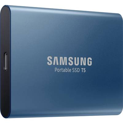 Disque dur externe SSD Samsung Portable T5 250 GB bleu océan USB-C® USB 3.2 (Gen 2)   