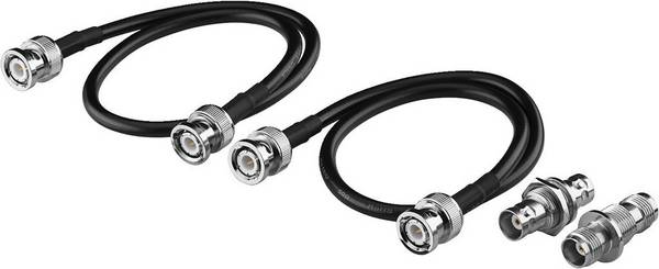 IMG Stageline TXS-70BNC Set de câbles adaptateurs