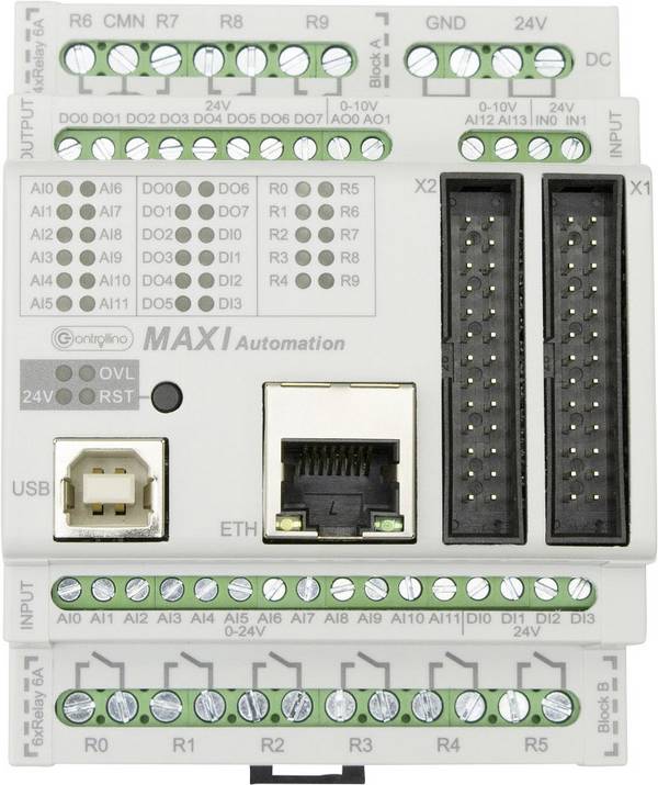 Module de commande Controllino MAXI Automation 100-101-00 24 V